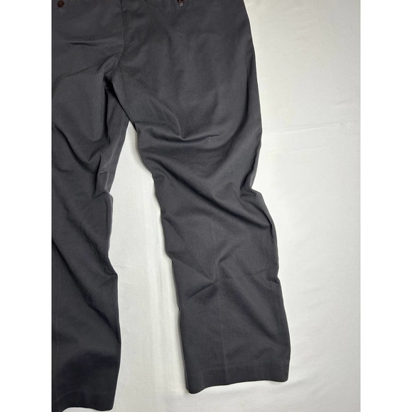 Eddie Bauer Grey Chinos Khakis Mens 36x30 100% Cotton - Picture 13 of 13